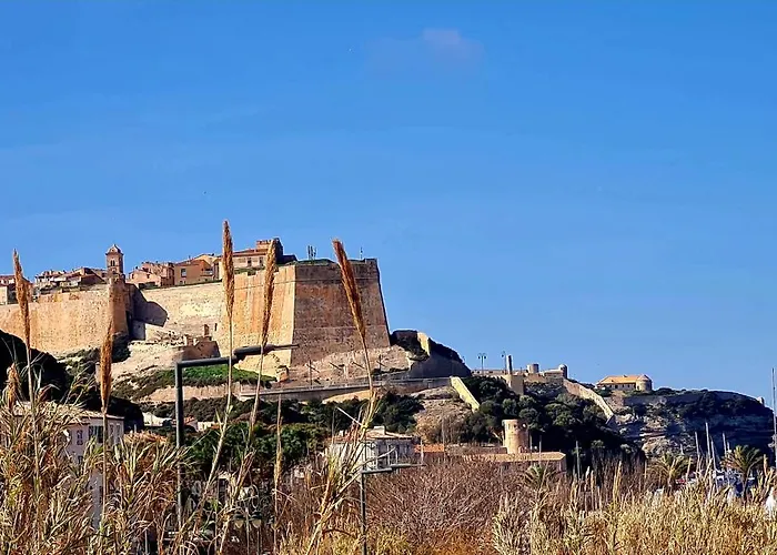 Kallisté, Avec Vue Citadelle De Bonifacio (Corsica)