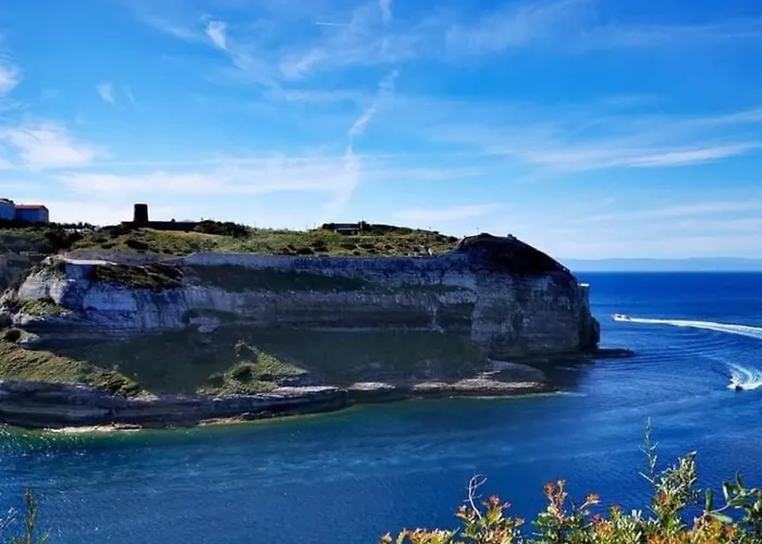 Kallisté, Avec Vue Citadelle De Bonifacio (Corsica)