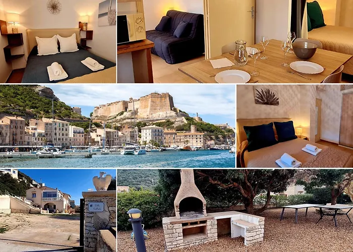 Kallisté, Avec Vue Citadelle De Appartement Bonifacio (Corsica)