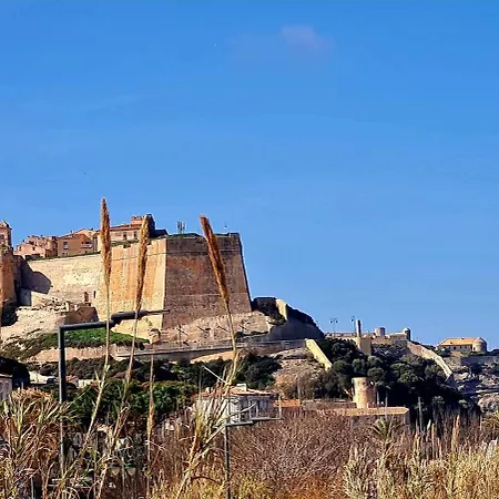 Kalliste, Avec Vue Citadelle De Bonifacio (Corsica)