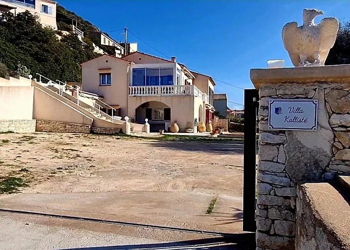 Kalliste, Avec Vue Citadelle De アパート ボニファシオ